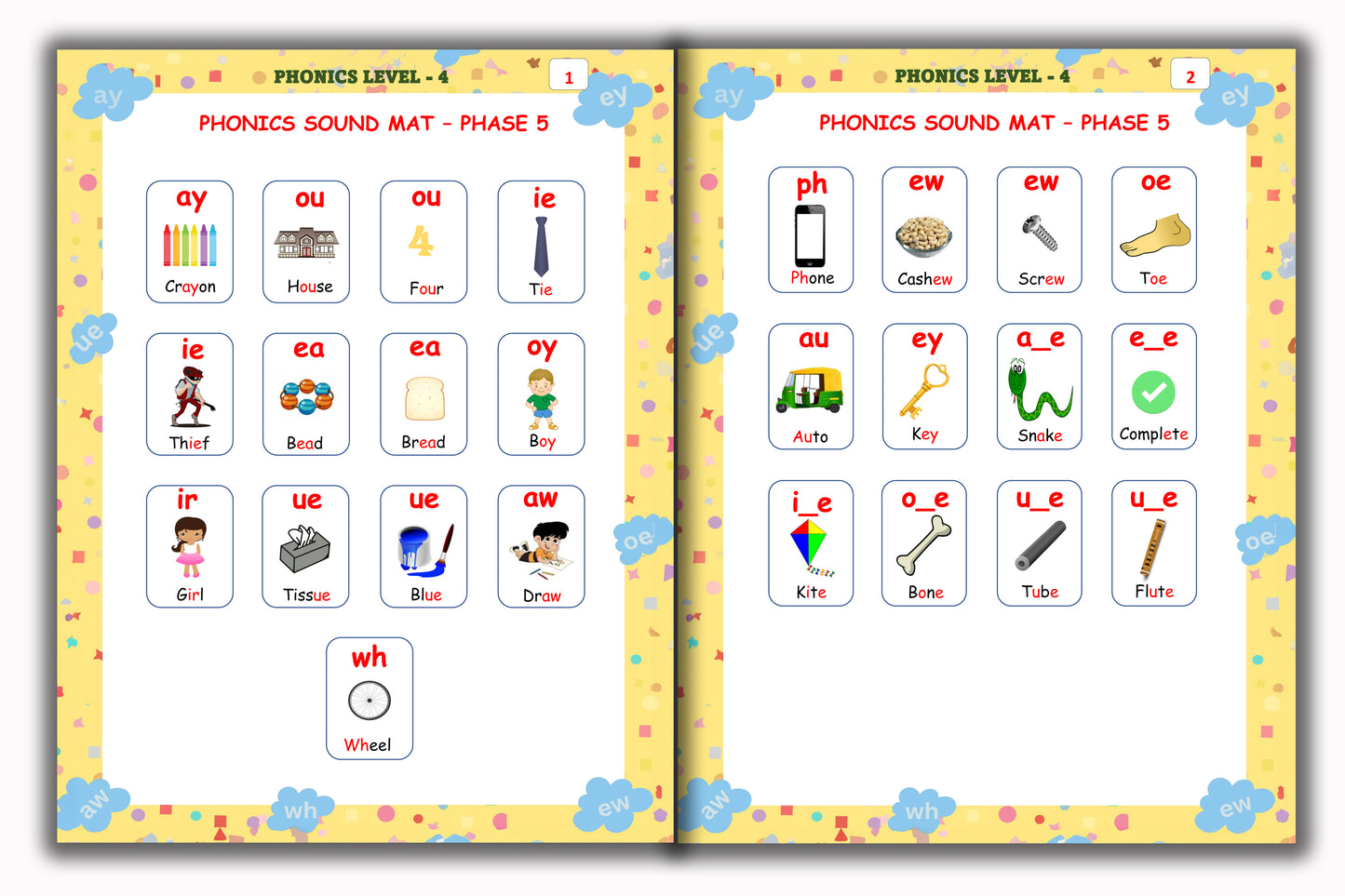 Phonics Book - Level 4
