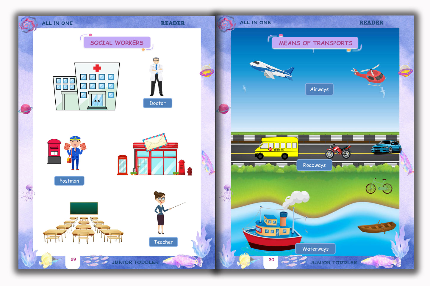 Junior Toddler - All in one Reader (Play Group)