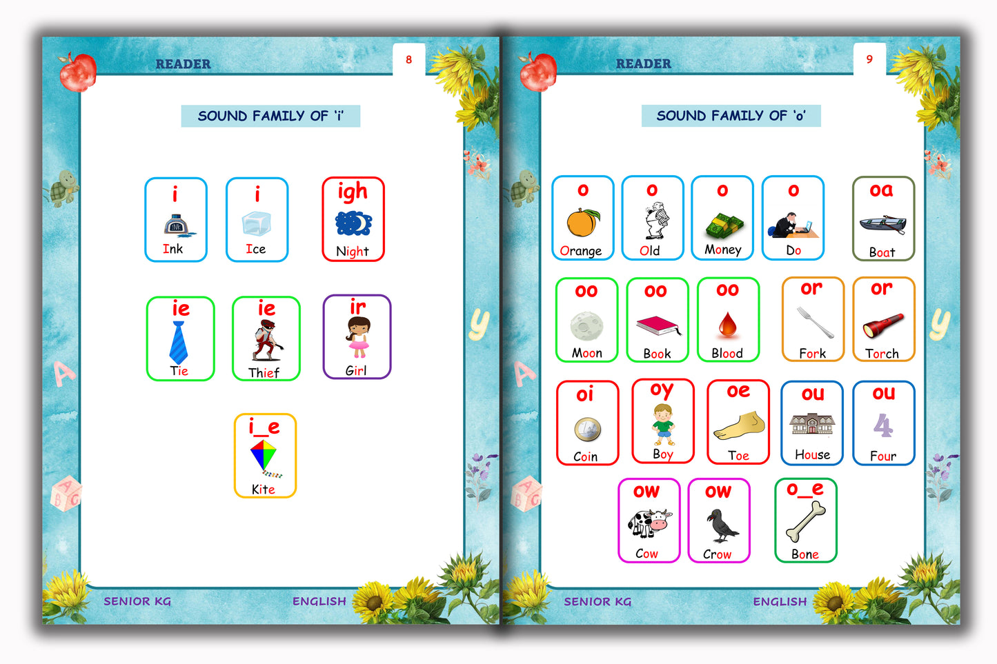 Senior KG - English Reader Book