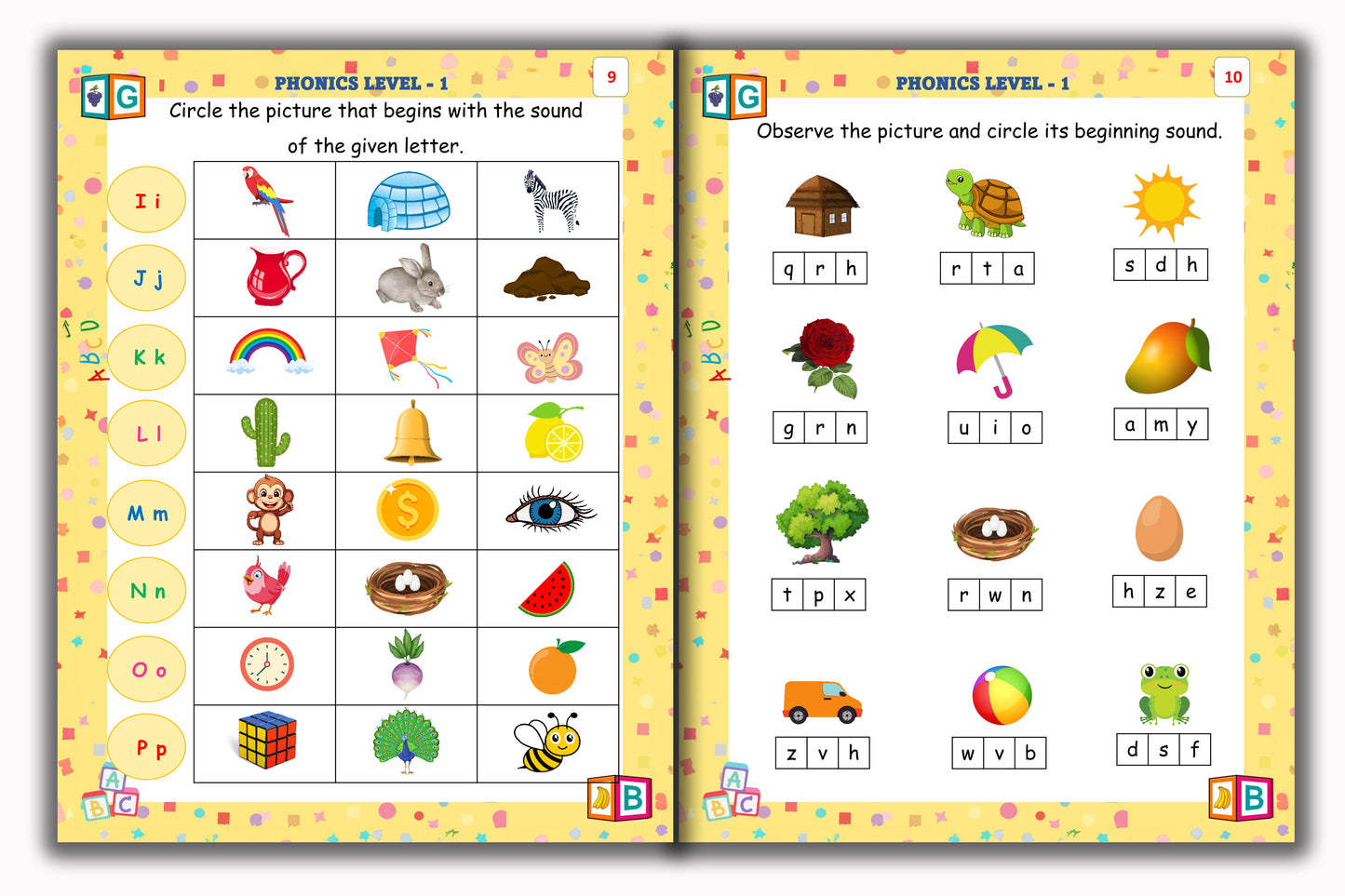 Phonics Book - Level 1
