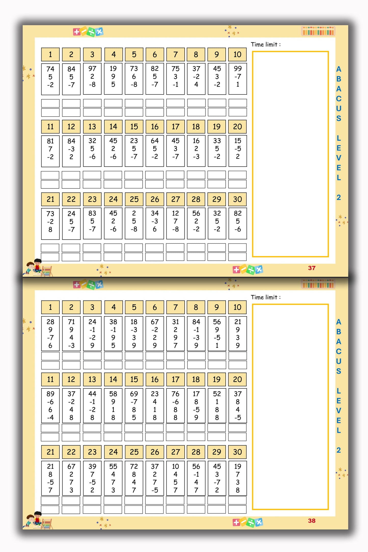 Abacus Book - Level 2