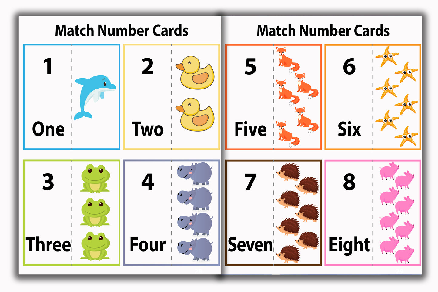 Activity Books Combo 5 - Alphabet Trace And Write, Comparing, Match Numbers, Number, Shadow Matching