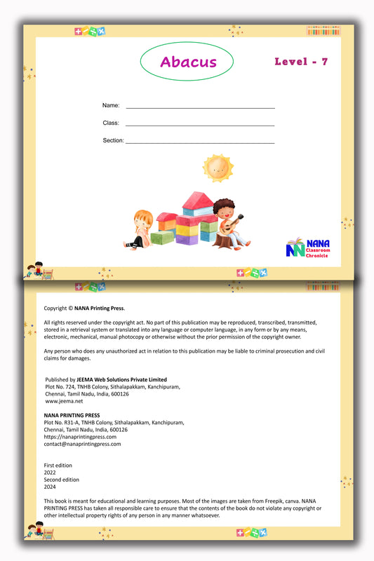 Abacus Book - Level 7