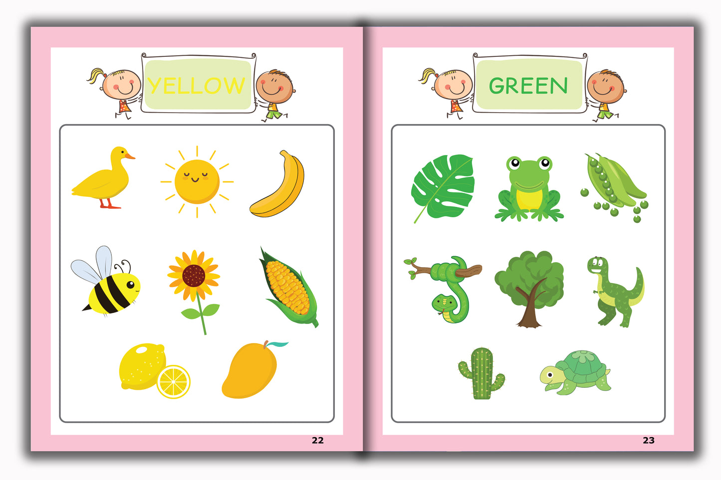 Activity Books Combo 6 - Alphabet Worksheet, Colors, Number Rhymes, Numbers Identification, Positions