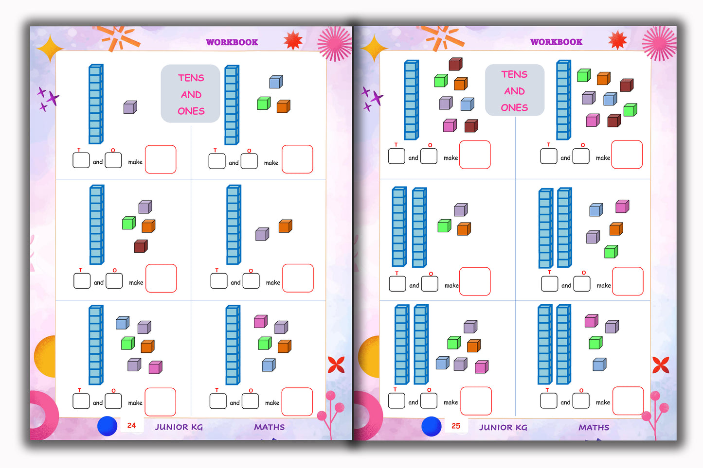 Junior KG - Maths Workbook