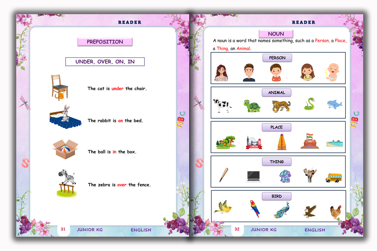 Junior KG - English Reader